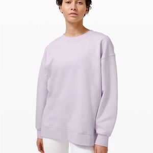 Lululemon lavender size 6 Crewneck Sweatshirt